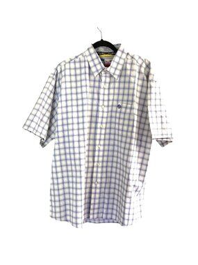 WRANGLER GEORGE STRAIT COWBOY CUT COLLECTION COTTON BUTTON DOWN SHIRT SIZE 2XL